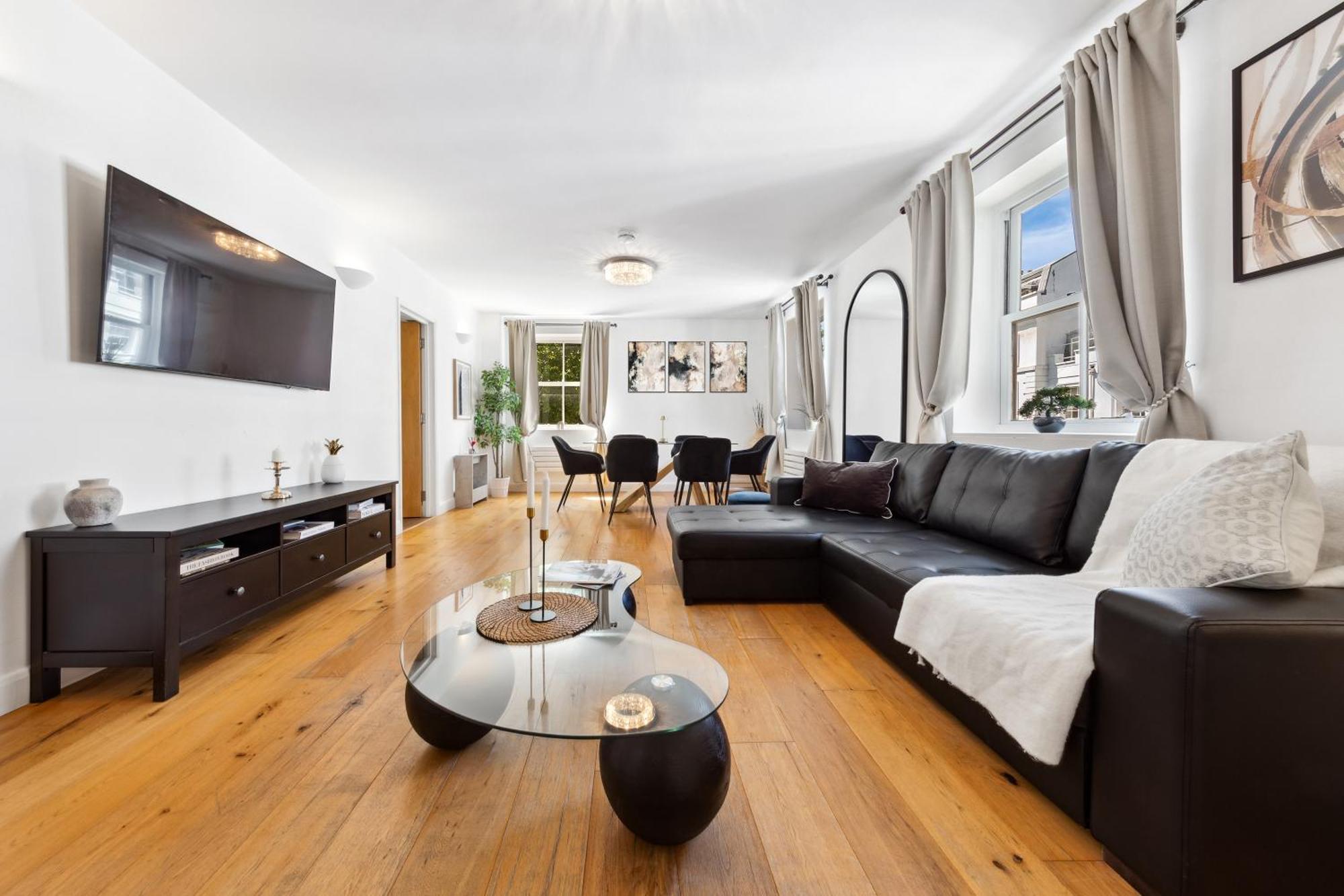 Charming Apartment By Hyde Park London Exterior foto