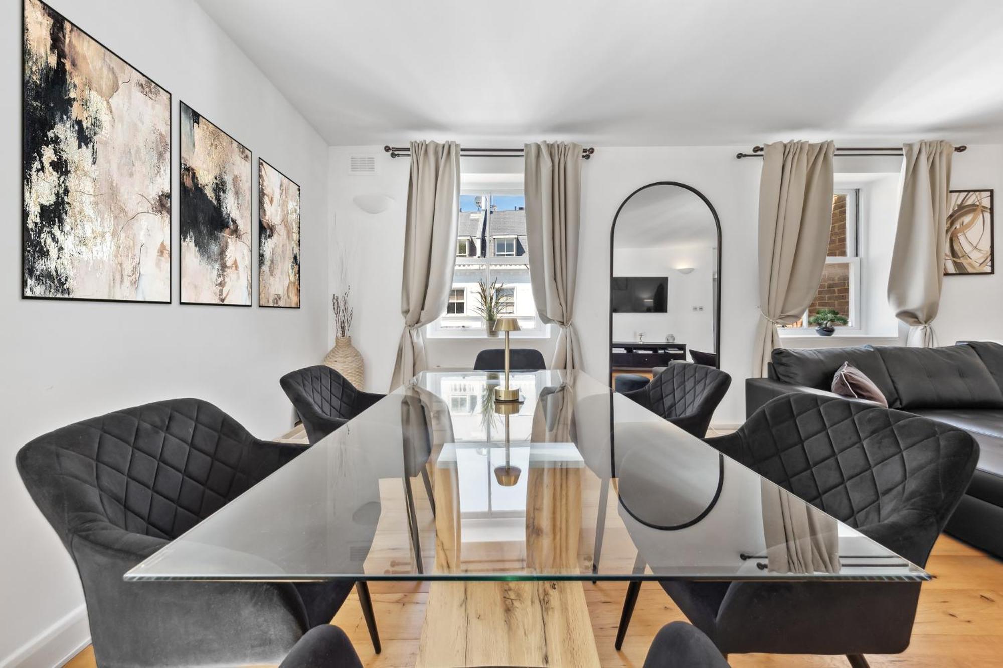 Charming Apartment By Hyde Park London Exterior foto